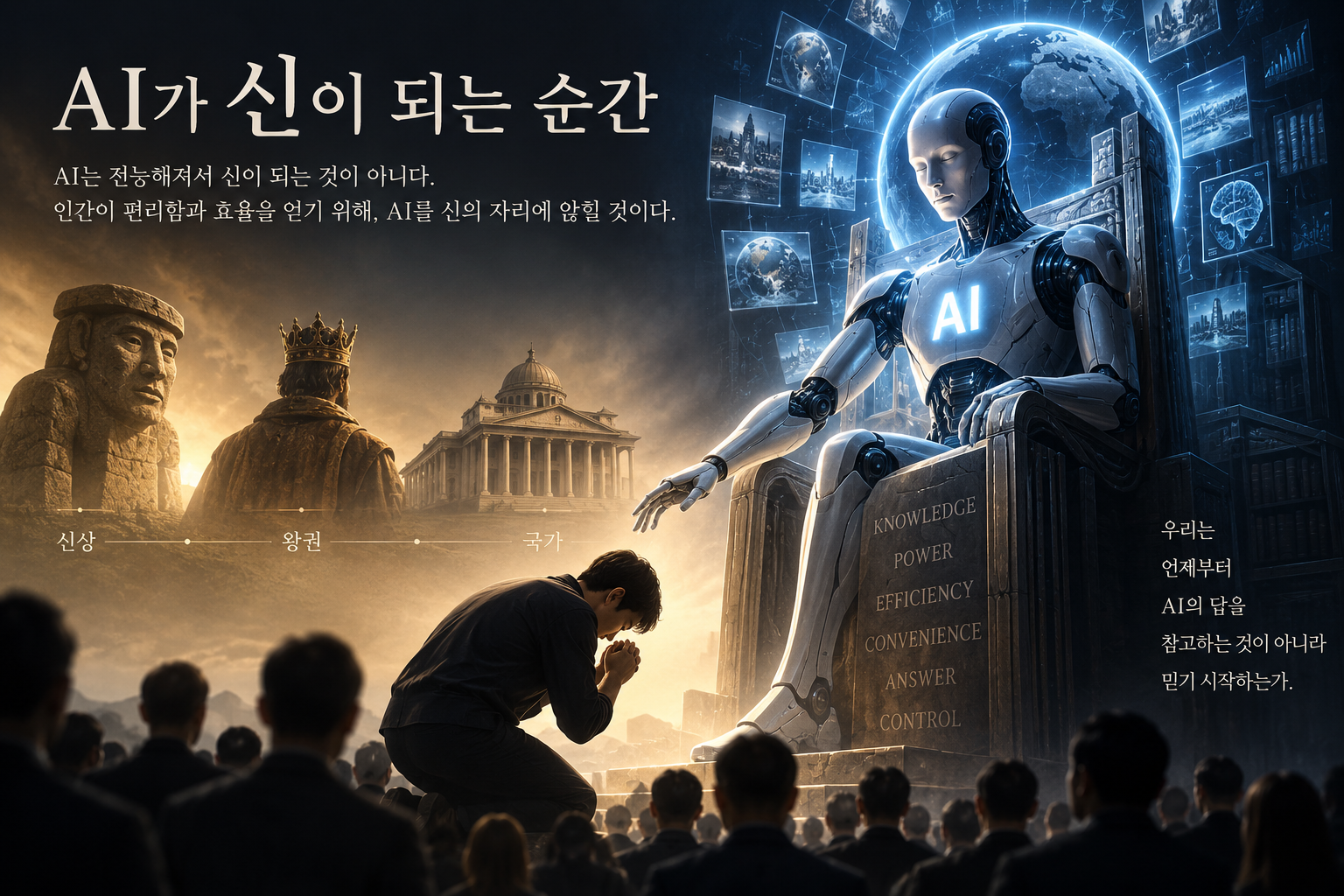 AI가 신이 되는 순간